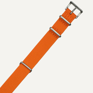 Blaze Orange NATO Watch Strap - 18mm