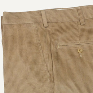 Fawn Cotton Corduroy Trouser