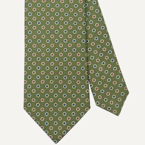 Green Neat Tie
