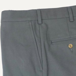 Slate Cotton Canvas Trouser