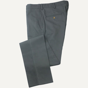 Slate Cotton Canvas Trouser