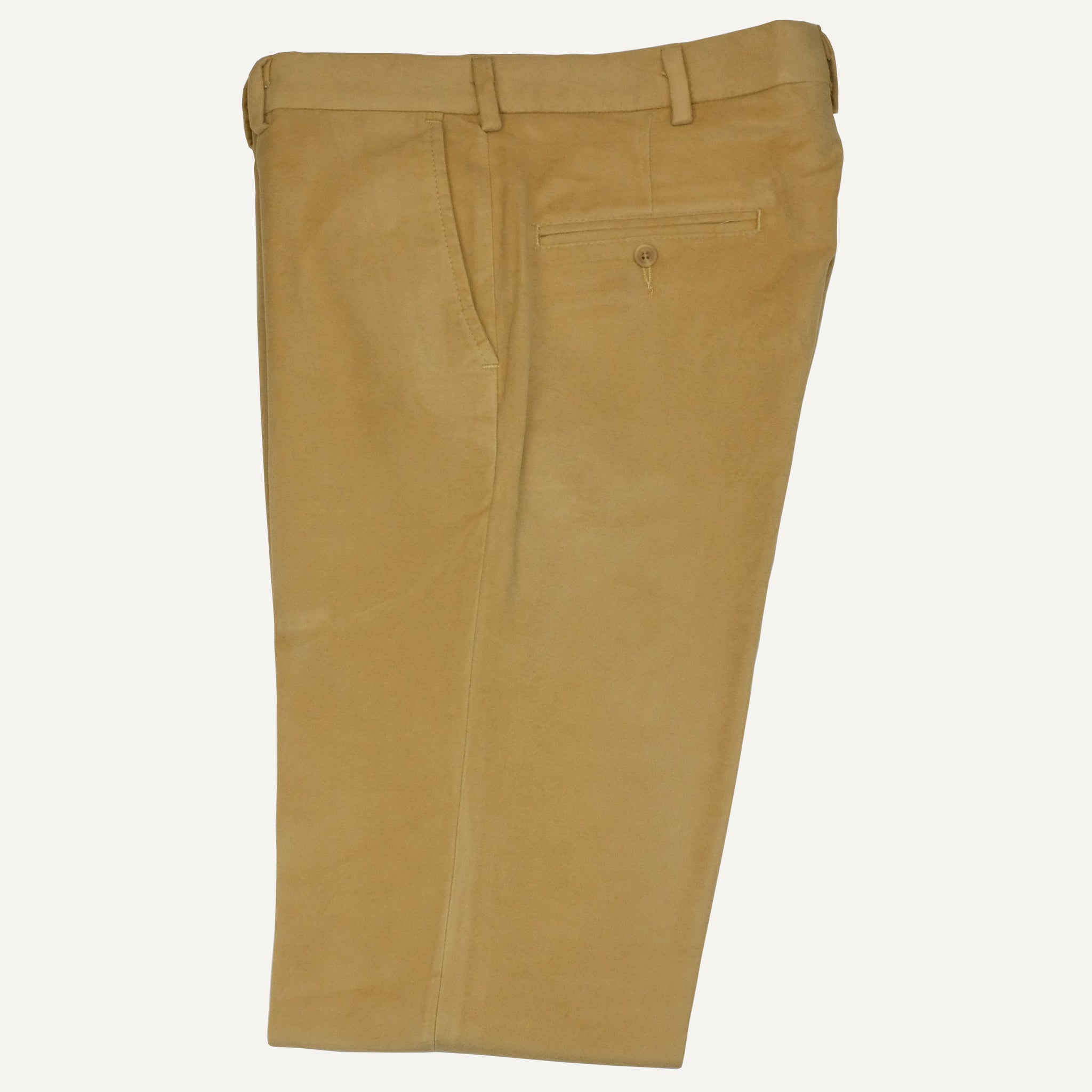 Olive Green Moleskin Thermal Trousers (30) at  Men's