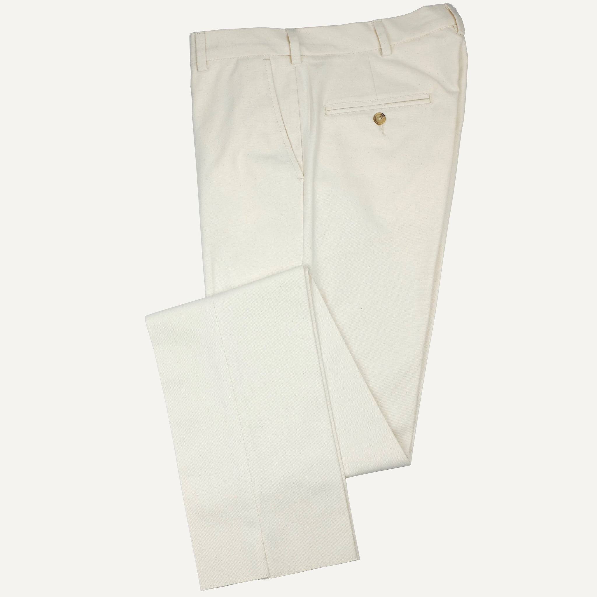 COMME des GARCONS HOMME Cotton Canvas Work Pants (Trousers) Beige S |  PLAYFUL