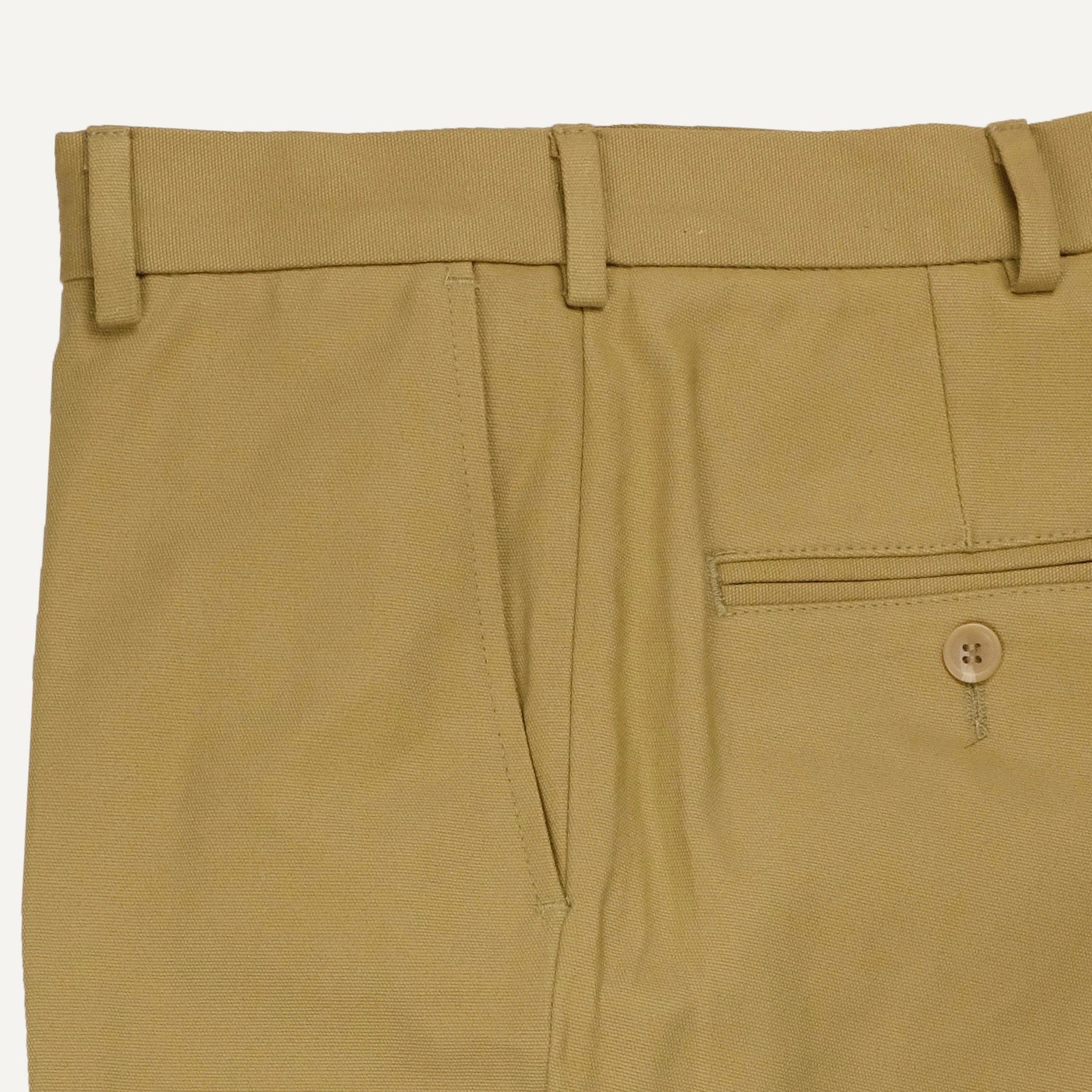Cotton Canvas Tapered Trousers | Canvas | TOAST